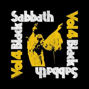 Black Sabbath Unisex Vol 4 Black Bandana
