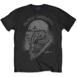 Black Sabbath US Tour 1978 Black T-Shirt