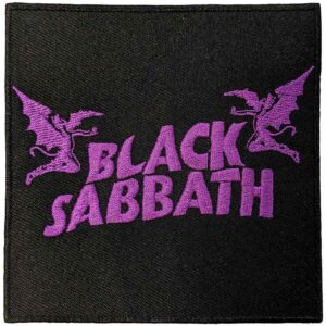 Black Sabbath Wavy Logo & Daemons Patch