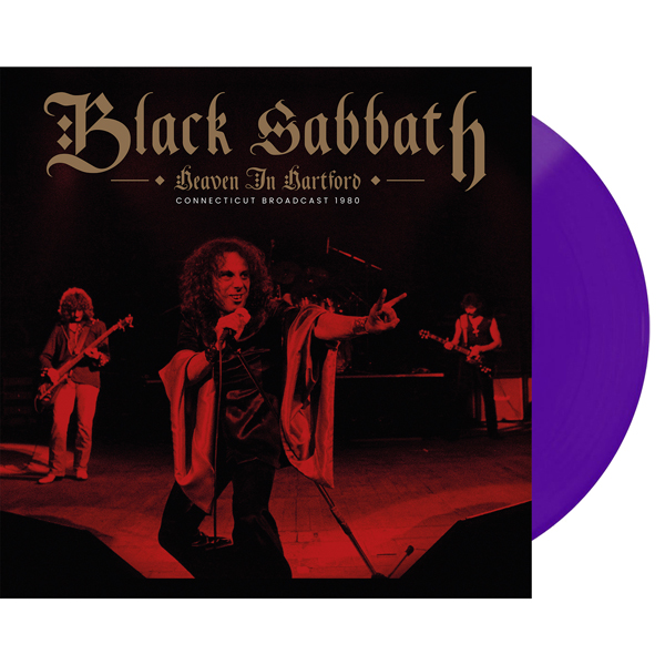 Black Sabbath – HEAVEN IN HARTFORD (PURPLE VINYL 2LP) Vinyl Double Album