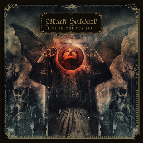 Black Sabbath – LIVE IN THE USA 1974 (RED VINYL 2LP) Vinyl Double Album