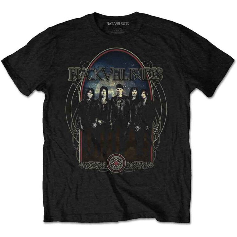 Black Veil Brides Ornaments Black T-Shirt