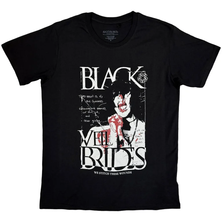 Black Veil Brides Stitch These Wounds Black T-Shirt
