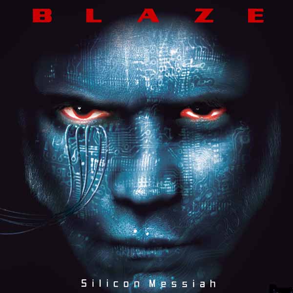 Blaze Bayley – SILICON MESSIAH 25TH ANNIVERSARY EDITION (2LP RED+BLUE) Vinyl Double Album