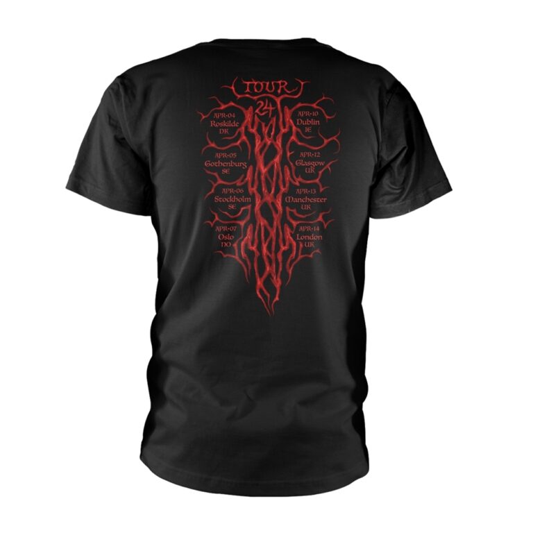 Blind Guardian – God Machine Tour 24 Front / Back Print T-Shirt