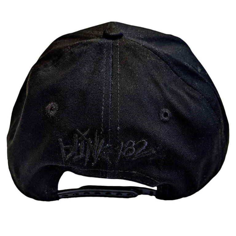 Blink-182 Black Six Arrow Smile Black Baseball Cap
