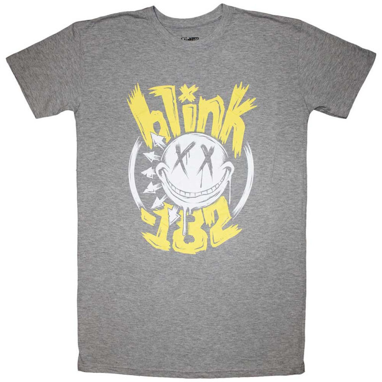 Blink-182 Big Smile Grey Ladies T-Shirt Dress
