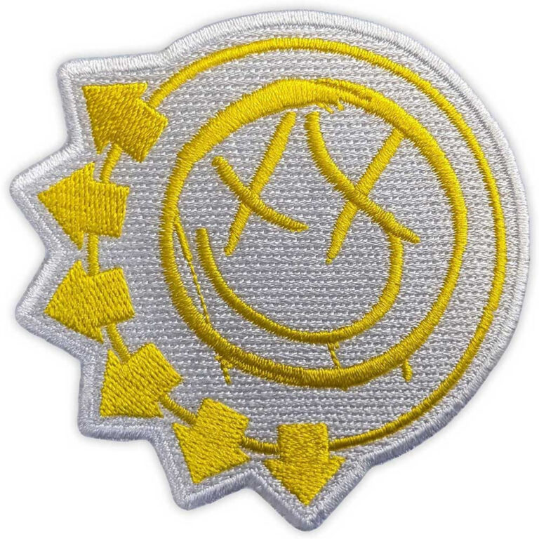 Blink-182 Yellow Six-Arrow Smile Patch