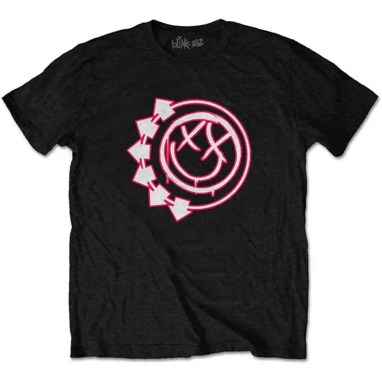 Blink-182 Six Arrow Smile Black Kids T-Shirt