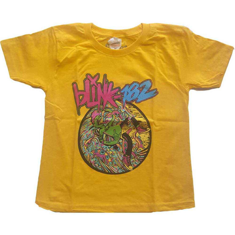 Blink-182 Overboard Event Yellow Kids T-Shirt