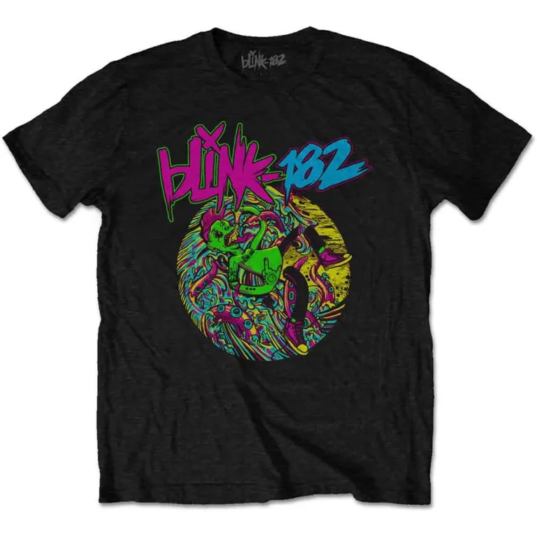 Blink-182 Overboard Event Black T-Shirt