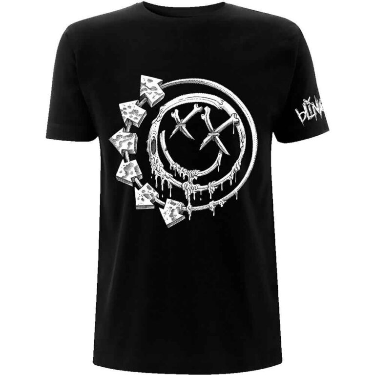 Blink-182 Bones Black T-Shirt
