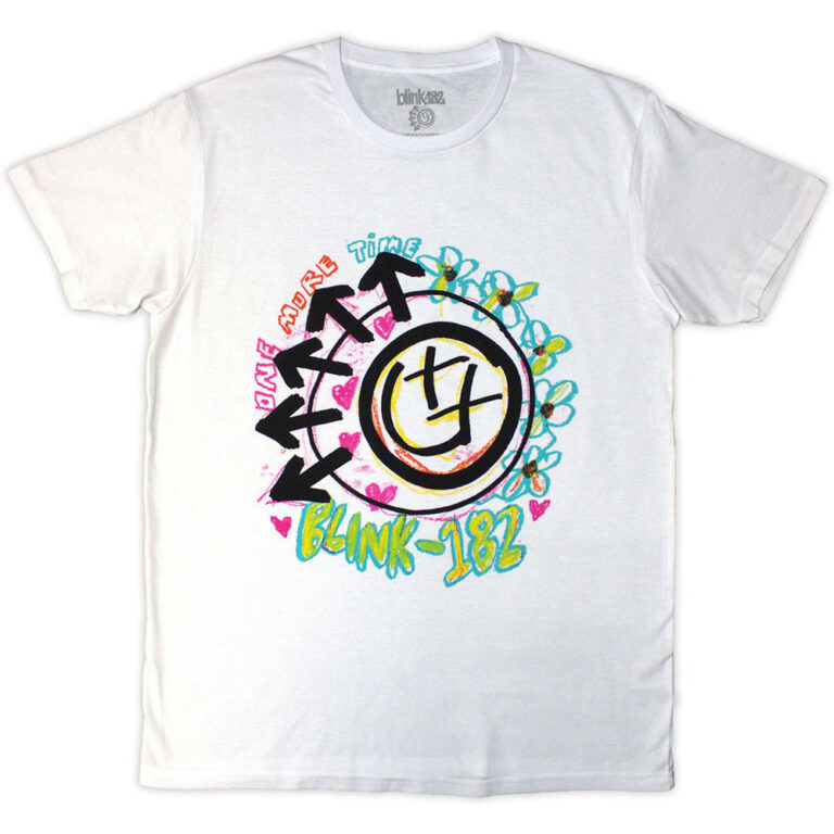 Blink-182 Crayon White T-Shirt