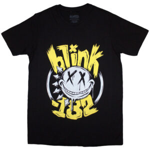Blink-182 Big Smile Black Ladies T-Shirt