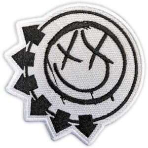 Blink-182 Black Six-Arrow Smile Patch