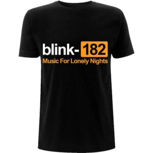 Blink-182 Lonely Nights Black T-Shirt