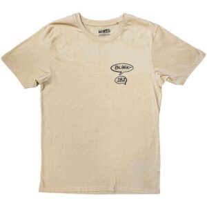 Blink-182 Roger Rabbit Natural Back Print T-Shirt