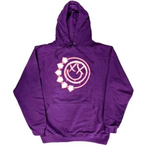 Blink-182 Six Arrow Smile Pink Pullover Hoodie