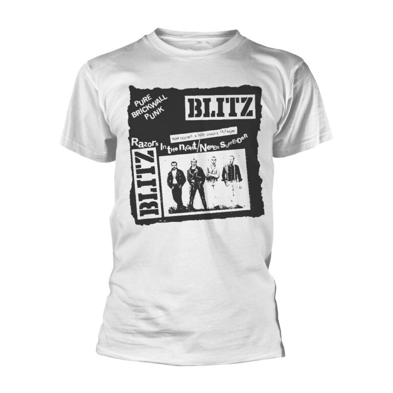 Blitz – Pure Brick Wall (white) T-Shirt