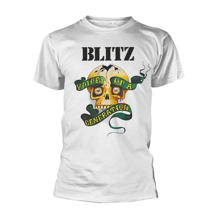 Blitz – Voice Of A Generation (white) T-Shirt