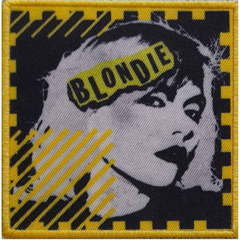 Blondie Punk Logo Mono Patch