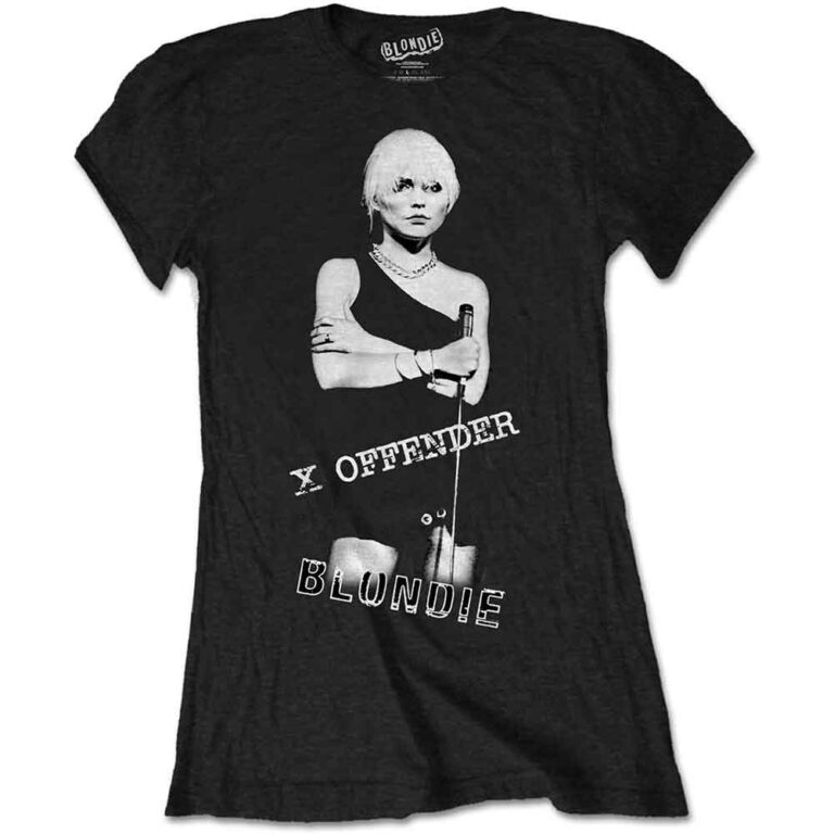 Blondie X Offender Black Ladies T-Shirt