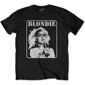 Blondie Presente Poster Black T-Shirt