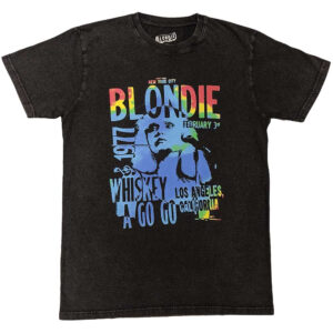 Blondie Whiskey A Go Go Black T-Shirt