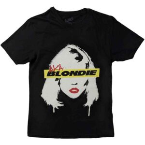 Blondie AKA Eyestrip Black T-Shirt