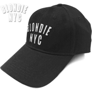 Blondie NYC Logo Black Baseball Cap