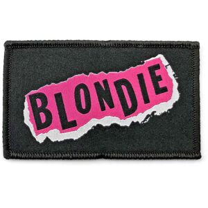 Blondie Punk Logo Patch