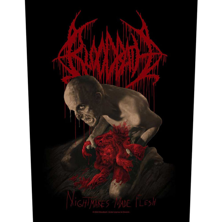 Bloodbath Nightmares Made Flesh Back Patch