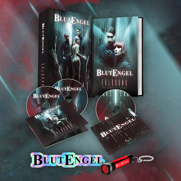 Blutengel – ERLÖSUNG – THE VICTORY OF LIGHT (BOX SET, 2CD + BONUS CD + PHOTOBOOK + KEYCHAIN) CD Box Set