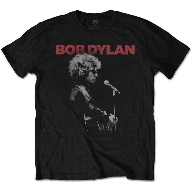 Bob Dylan Sound Check Black T-Shirt