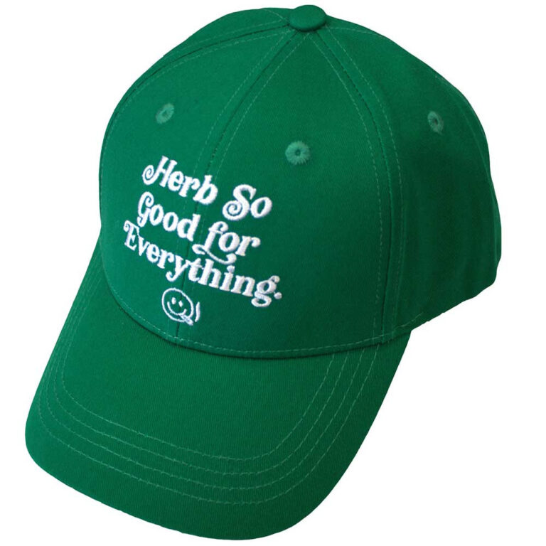 Bob Marley Herb So Good Green Baseball Cap