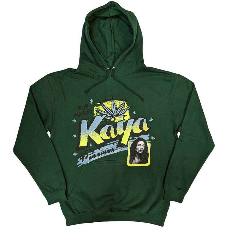 Bob Marley Kaya Green Pullover Hoodie