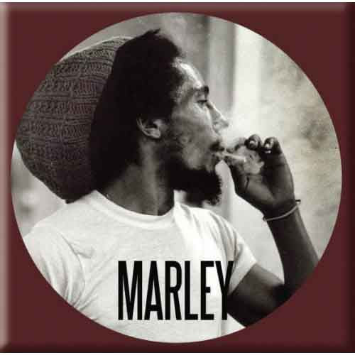 Bob Marley Circle Fridge Magnet