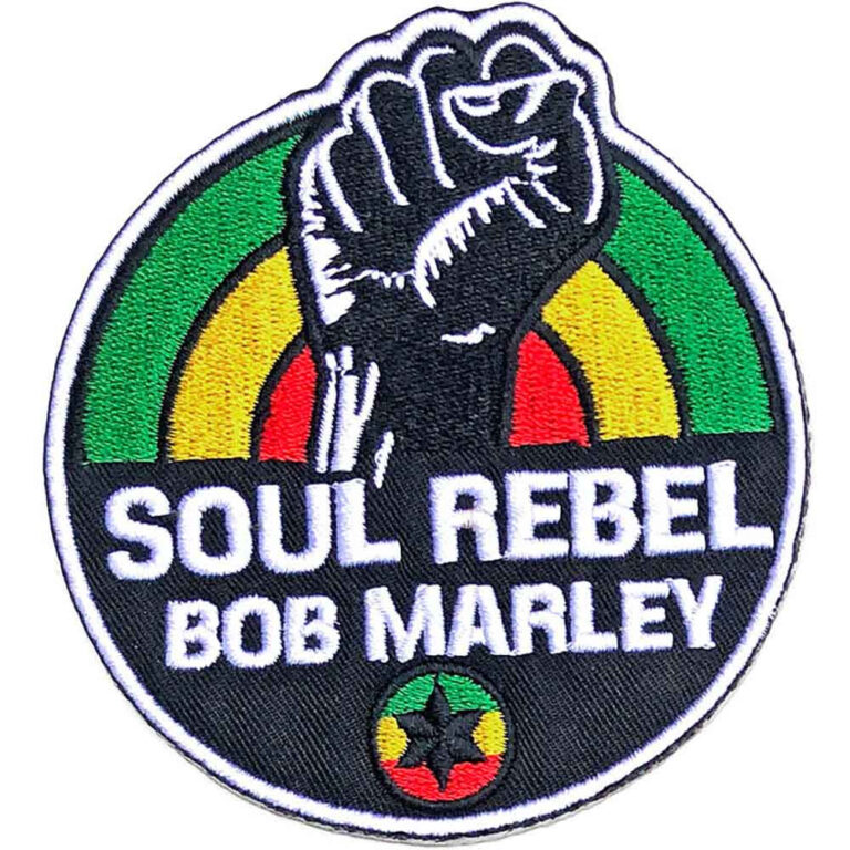 Bob Marley Soul Rebel Patch