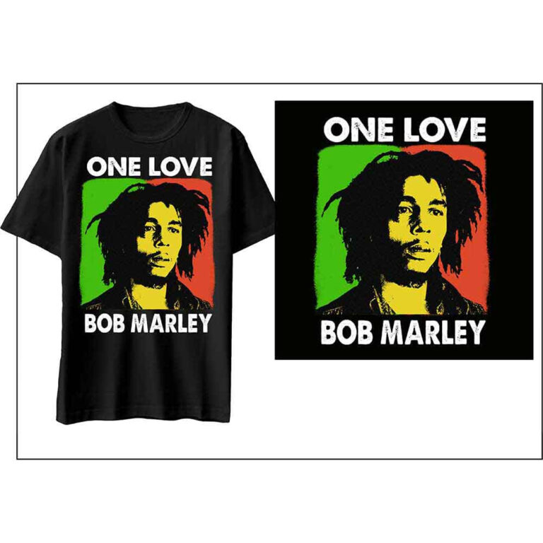 Bob Marley One Love Black T-Shirt
