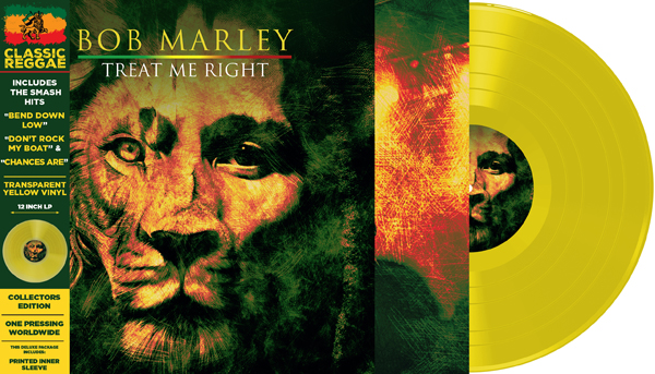 Bob Marley – TREAT ME RIGHT (YELLOW VINYL) Vinyl LP