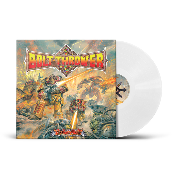 Bolt Thrower – REALM OF CHAOS (PHD EXCLUSIVE WHITE VINYL) Vinyl LP