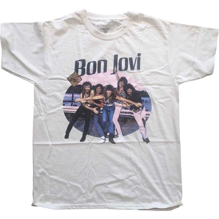 Bon Jovi Breakout Natural T-Shirt