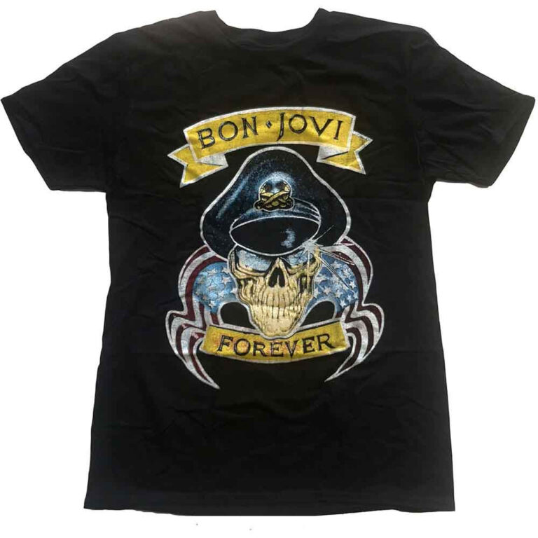 Bon Jovi Forever Black T-Shirt