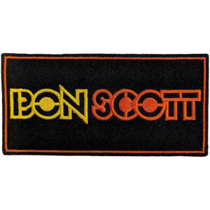 Bon Scott Logo Patch