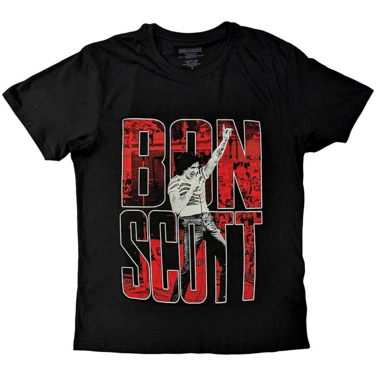 Bon Scott Big Type T-Shirt
