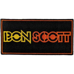 Bon Scott Logo Patch