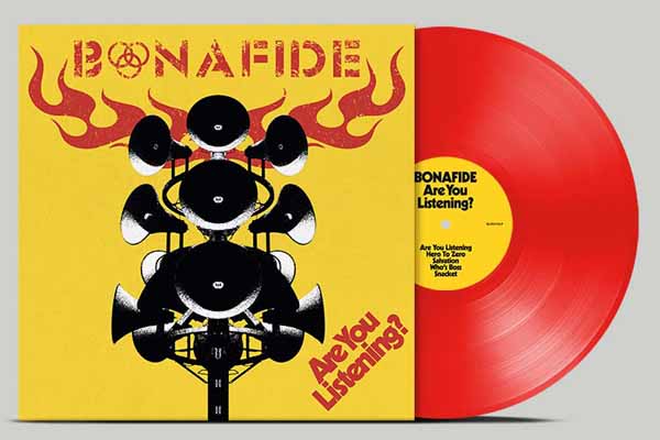 Bonafide – ARE YOU LISTENING? (RED VINYL) Vinyl LP