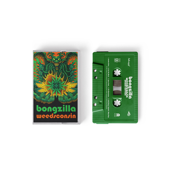 Bongzilla – WEEDSCONSIN (COLOURED TAPE) Music Cassette