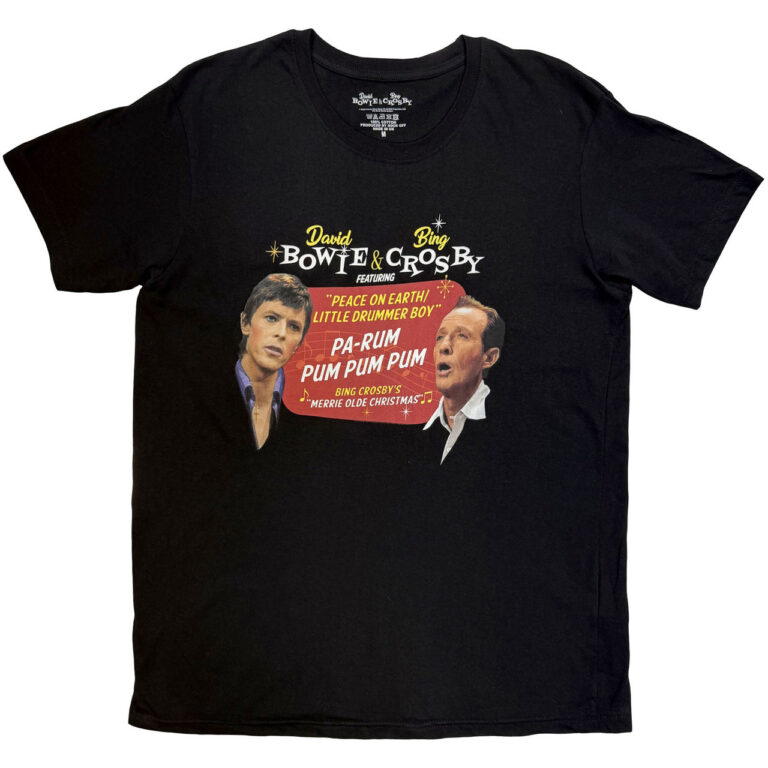 Bing & Bowie Little Drummer Boy Black T-Shirt