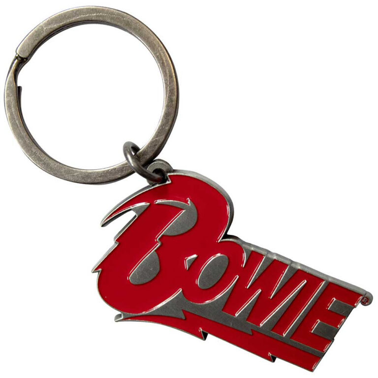 David Bowie Logo 2 Keychain